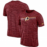 Washington Redskins Nike Sideline Velocity Performance T-Shirt Heathered Burgundy,baseball caps,new era cap wholesale,wholesale hats